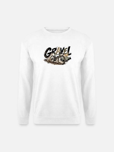 Gravel - Unisex Pullover - Weiß