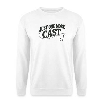 Nur noch ein Cast - Unisex Pullover - Weiß - Vorne - Alina (178cm) & Michal (187cm)