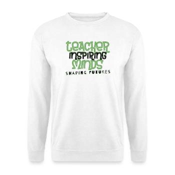  Physik, Biologie, Chemie Naturwissenschaften - Unisex Pullover - Weiß - Vorne - Alina (178cm) & Michal (187cm)