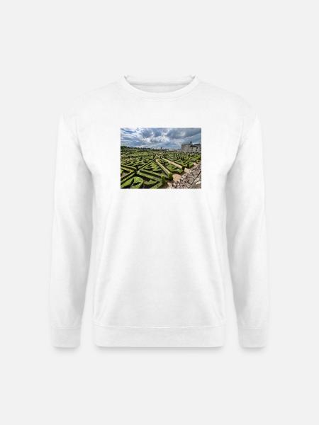 Villandry-Gärten - Unisex Pullover - Weiß