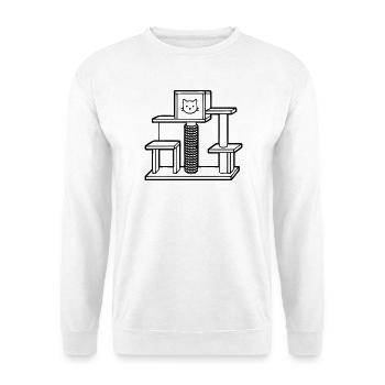 steinpilz, pfifferling, waldpilz, schwammerl, graf - Unisex Pullover - Weiß - Vorne - Alina (178cm) & Michal (187cm)