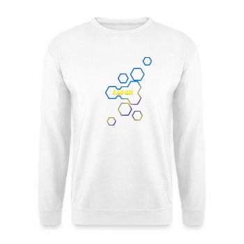Aspen - Unisex Pullover - Weiß - Vorne - Alina (178cm) & Michal (187cm)
