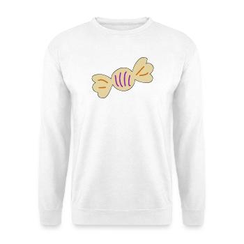 Bonbon süsser nationaler süßigkeiten tage  - Unisex Pullover - Weiß - Vorne - Alina (178cm) & Michal (187cm)