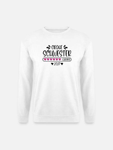 Große Schwester 2027 - Unisex Pullover - Weiß