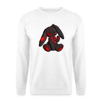 Ursa (Bella Donna‘s wicked world) - Unisex Pullover - Weiß - Vorne - Alina (178cm) & Michal (187cm)