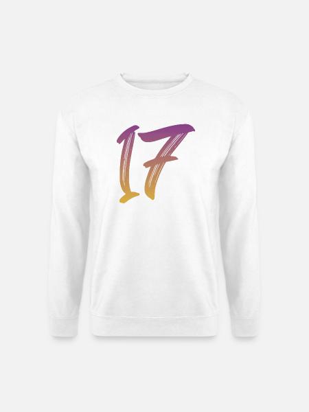 17 - Unisex Pullover - Weiß
