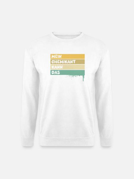 Handwerker Chemikant - Unisex Pullover - Weiß