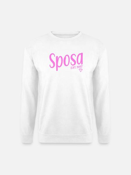 Sposa 2027 Italia - Unisex Pullover - Weiß