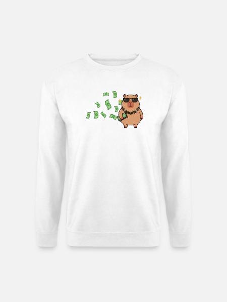 Geld - Unisex Pullover - Weiß