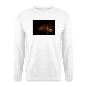 Vakuumröhren Guitar Tubes - Unisex Pullover - Weiß - Vorne - Alina (178cm) & Michal (187cm)