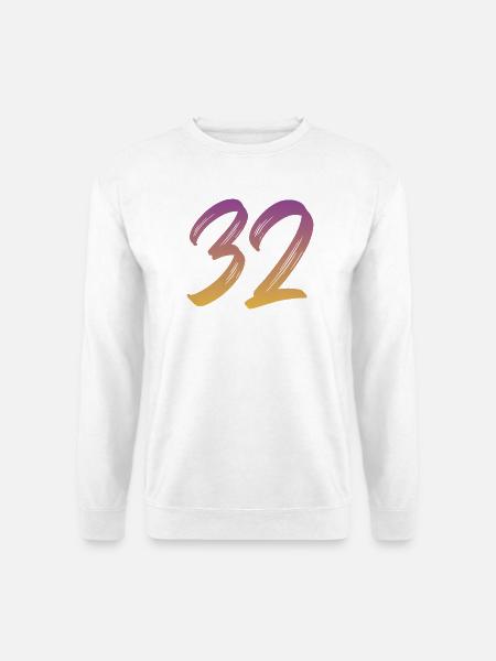 32 - Unisex Pullover - Weiß
