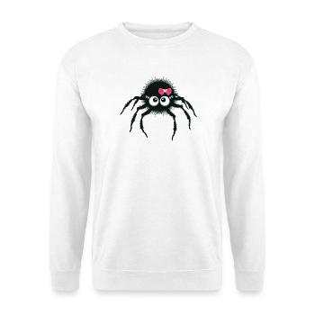 motiv_cuteS - Unisex Pullover - Weiß - Vorne - Alina (178cm) & Michal (187cm)