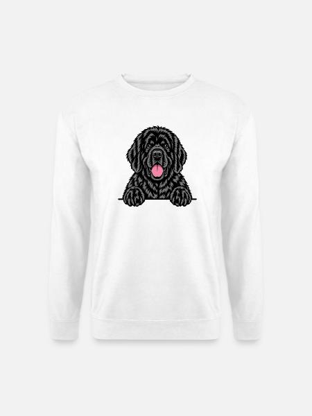 Neufundländer - Unisex Pullover - Weiß