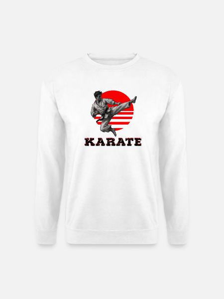 Karate - Unisex Pullover - Weiß