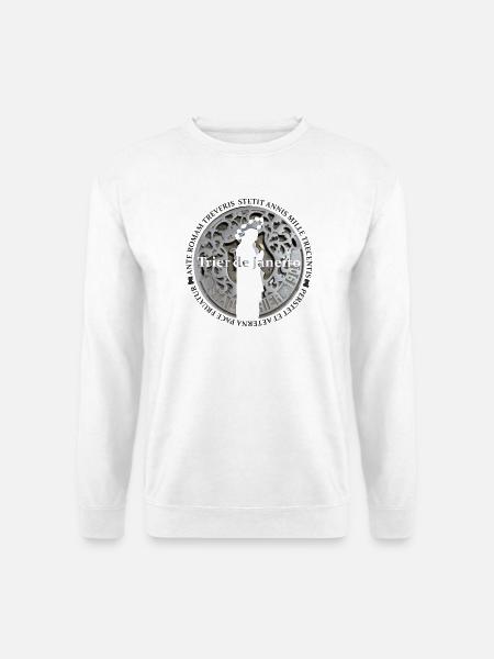 Säulenmarie - Unisex Pullover - Weiß