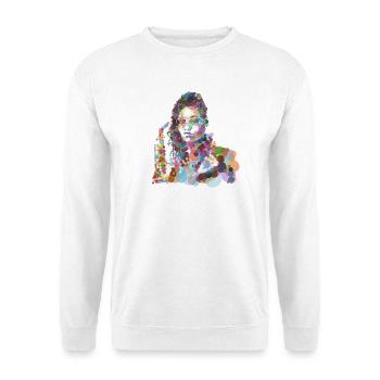 Lakecia - Unisex Pullover - Weiß - Vorne - Alina (178cm) & Michal (187cm)