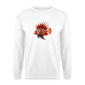 Rotfeuer - Unisex Pullover - Weiß - Vorne - Alina (178cm) & Michal (187cm)