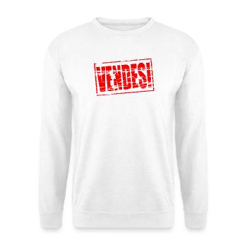 Vendesi - Unisex Pullover - Weiß - Vorne - Alina (178cm) & Michal (187cm)