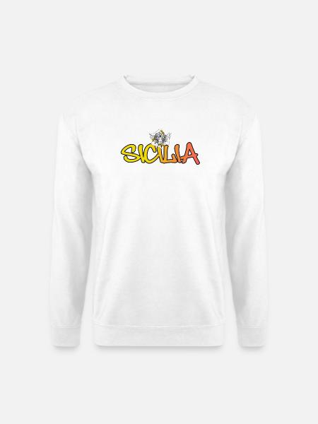 Sicilia - Unisex Pullover - Weiß