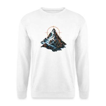 Alpine Circuit - Unisex Pullover - Weiß - Vorne - Alina (178cm) & Michal (187cm)