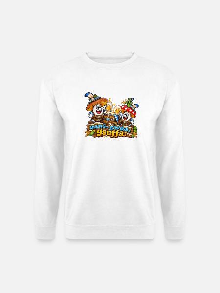 1000208710 - Unisex Pullover - Weiß