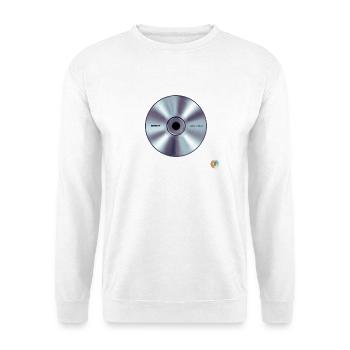 Global Chrome Energy - Unisex Pullover - Weiß - Vorne - Alina (178cm) & Michal (187cm)