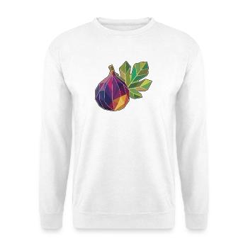 Poly Feige - Unisex Pullover - Weiß - Vorne - Alina (178cm) & Michal (187cm)