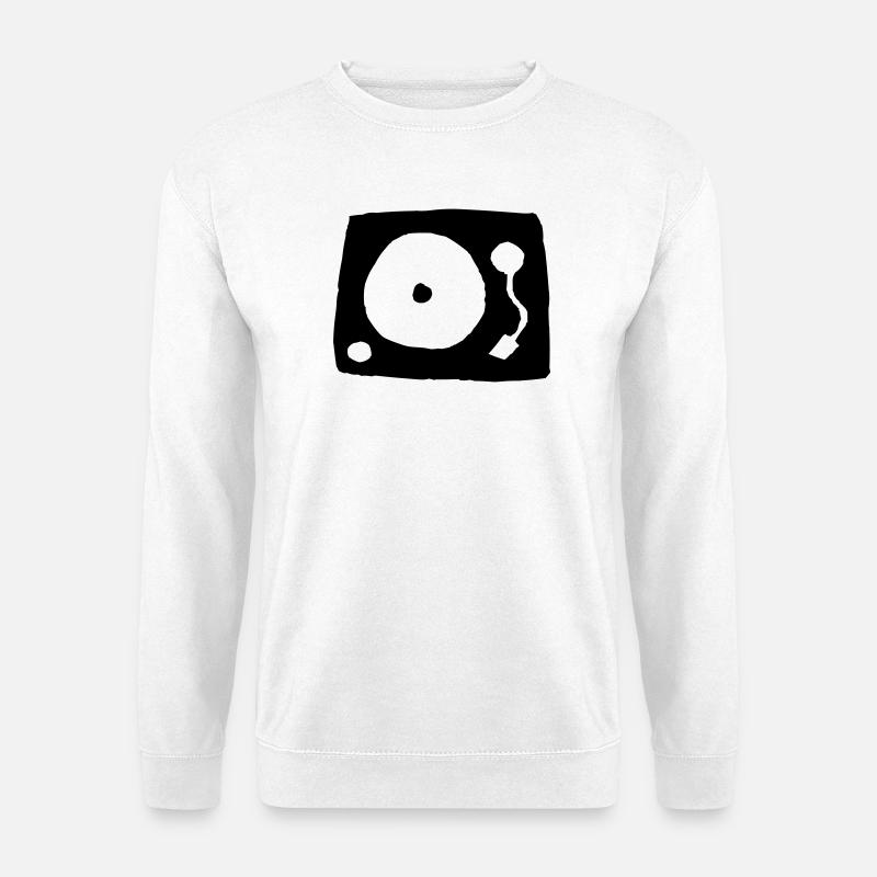 Record player - Unisex Sweatshirt - white