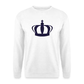 The Crown's One-Color Design - Unisex Sweatshirt - white - Front