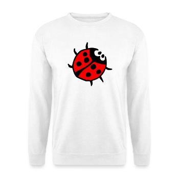 Marienkäfer - Unisex Pullover - Weiß - Vorne