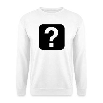Hilfe - Help - Unisex Pullover - Weiß - Vorne