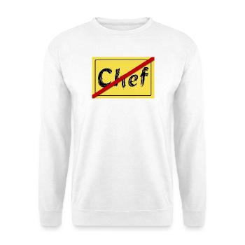 Ex-Chef - Unisex Pullover - Weiß - Vorne