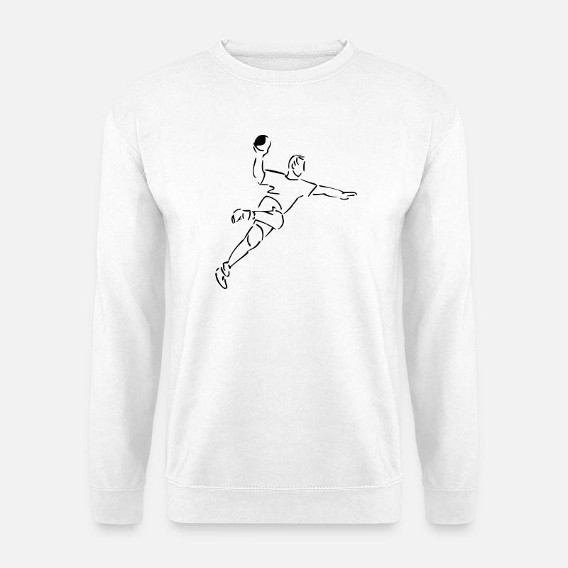 Handball - Unisex Pullover - Weiß