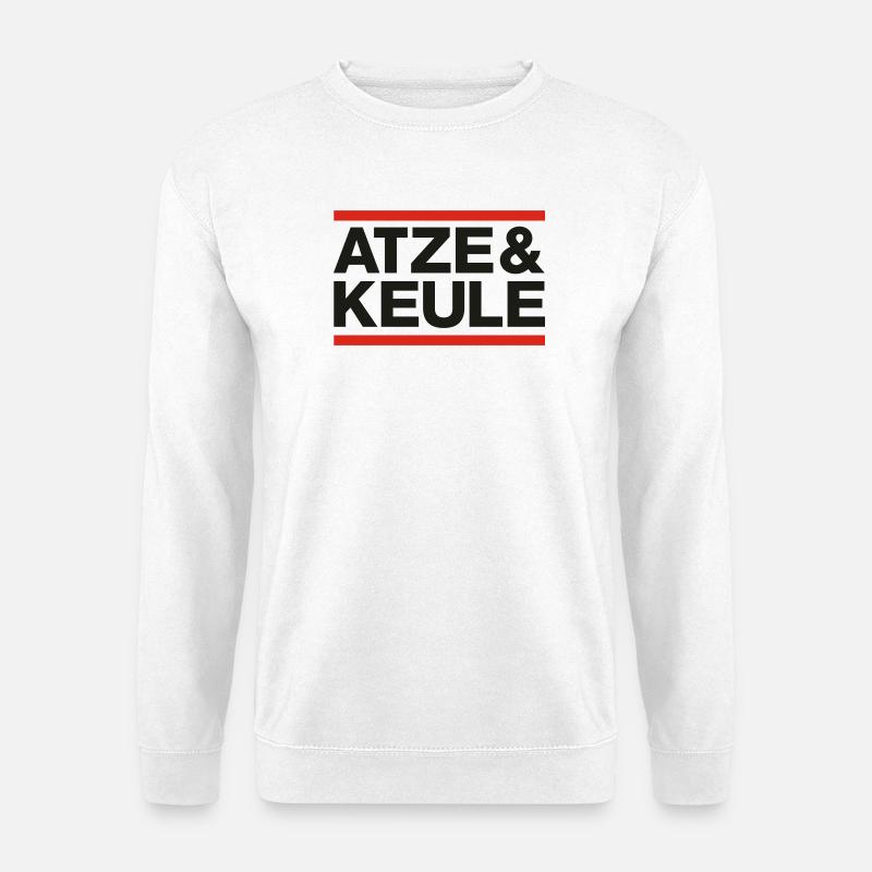 atze und keule - Unisex Pullover - Weiß