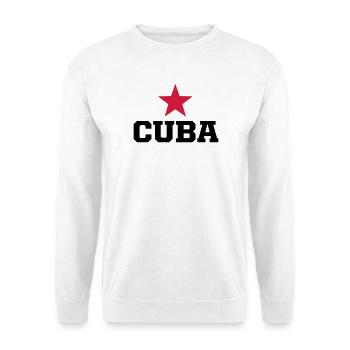 cuba revolucion - Unisex Sweatshirt - white - Front