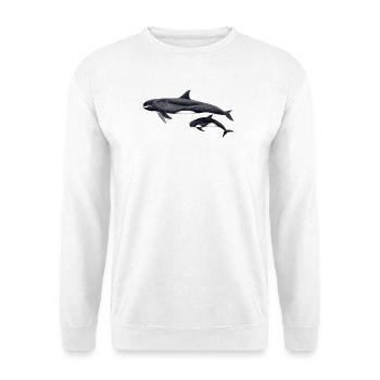 Pygmy killer whale - Pygmy killer whale - Orque pygmée - Unisex Sweatshirt - white - Front