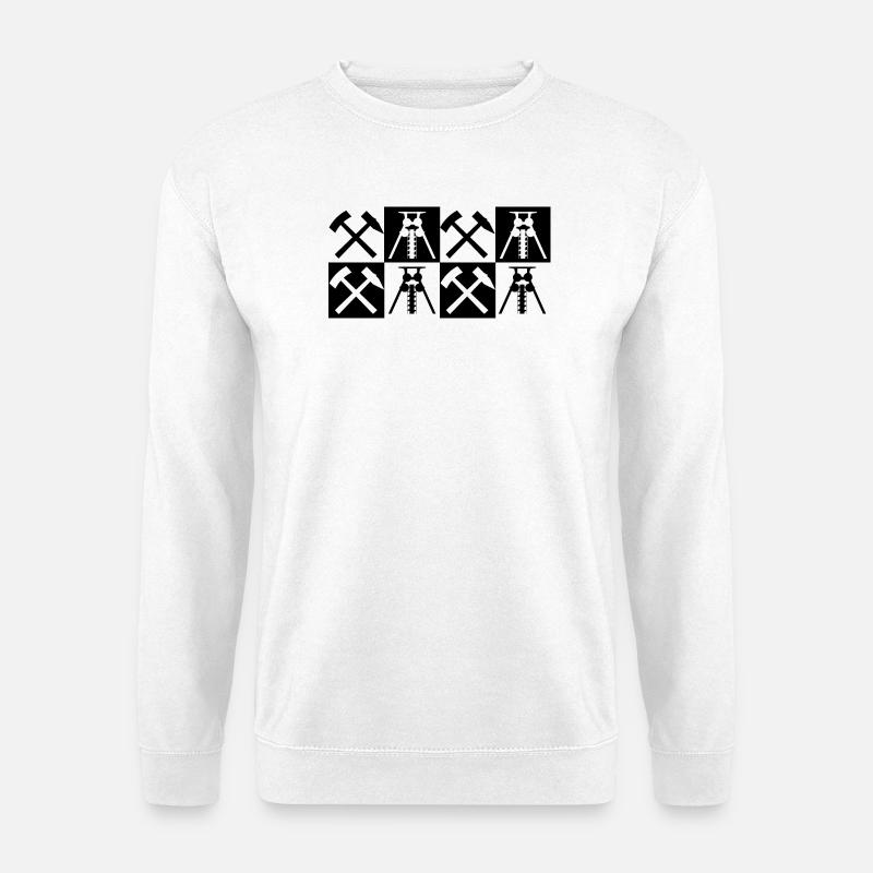 RUHRPOTT NEGATIV - Unisex Pullover - Weiß