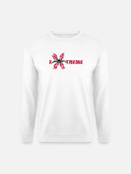 skydiver extreme - Unisex Sweatshirt - white
