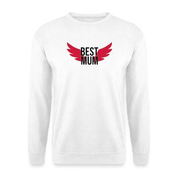 Best Mum - Unisex Sweatshirt - white - Front