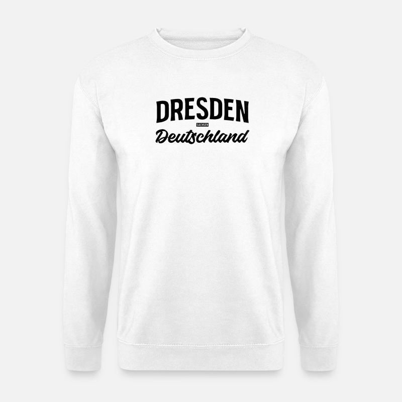 Dresden Saxony Germany Cities Design - Unisex Sweatshirt - white