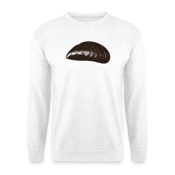 Moule Muschel - Unisex Pullover - Weiß - Vorne