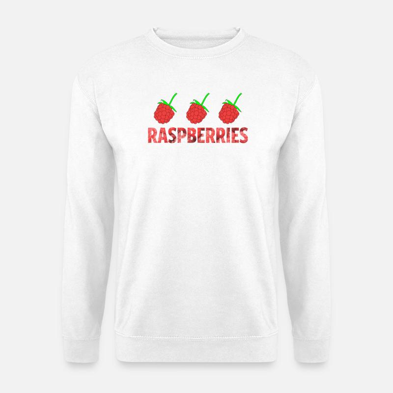 RASPBERRIES - Unisex Pullover - Weiß