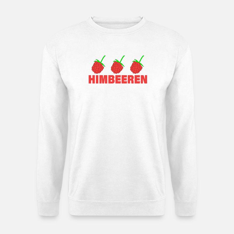 HIMBEERREN - Unisex Pullover - Weiß