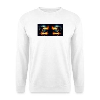 Flamenkampf - Unisex Pullover - Weiß - Vorne