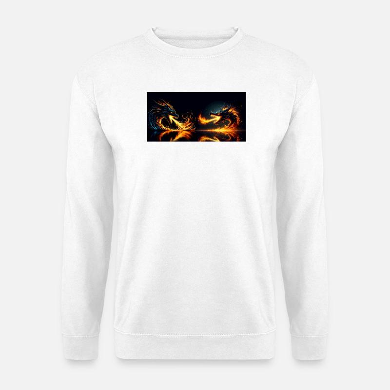 Hitze des Gefechts - Unisex Pullover - Weiß