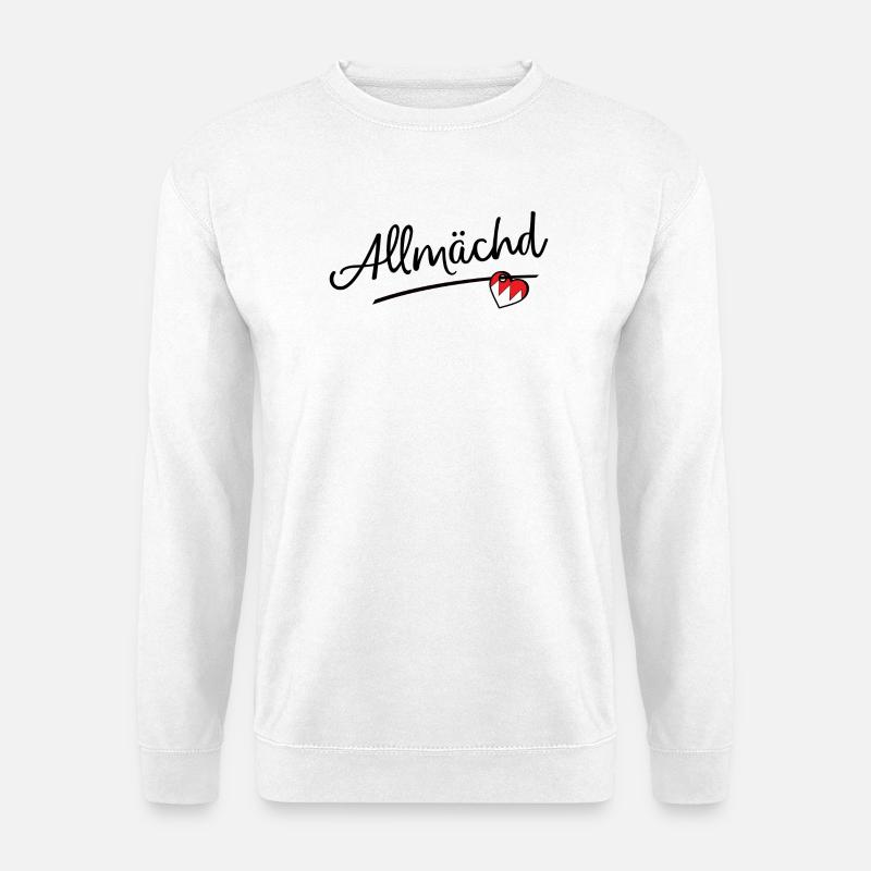 Allmächd - Unisex Sweatshirt - white