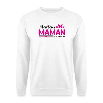 Best Mom In The World - Unisex Sweatshirt - white - Front