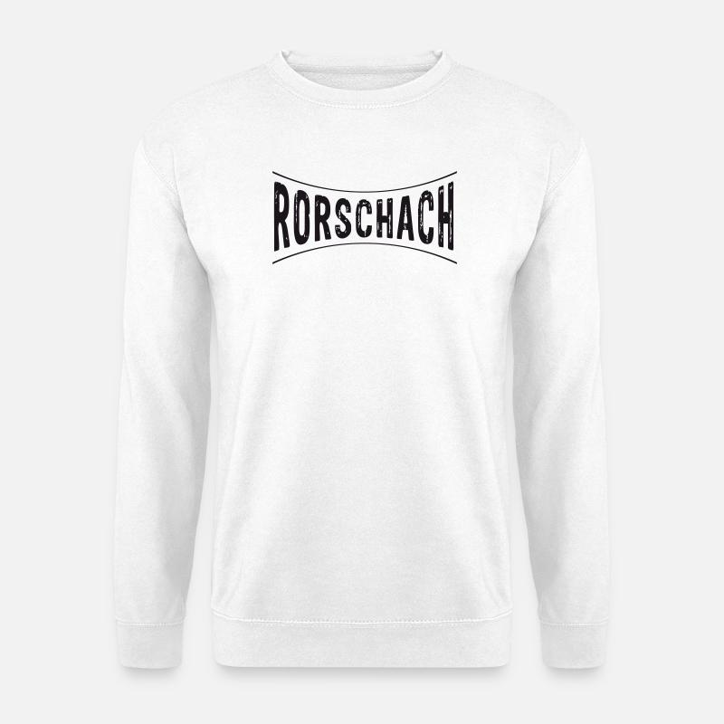 RORSCHACH LOGO - Rorschacherin - Unisex Sweatshirt - white