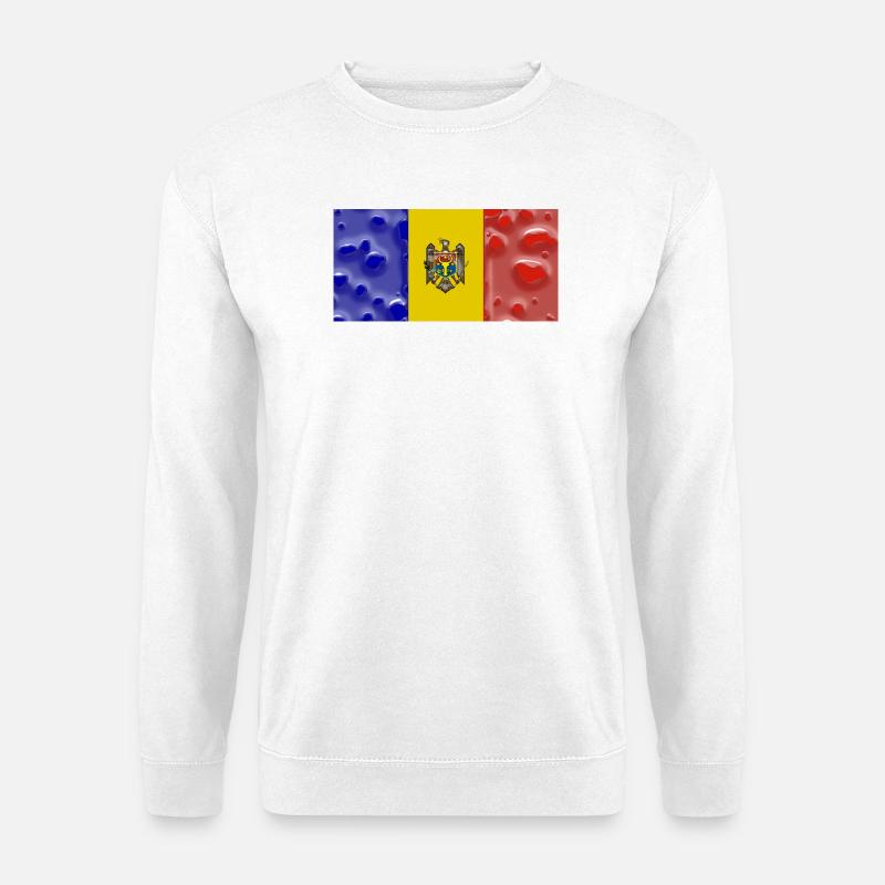 Moldawien - Unisex Pullover - Weiß