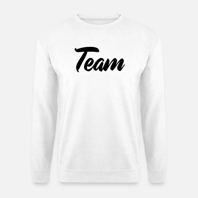 team - Unisex Pullover - Weiß